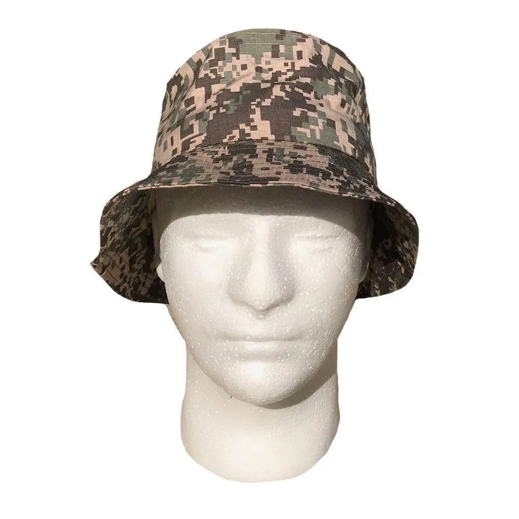 1 Dozen Camouflage Camo Bucket Hats Caps Hunting Fishing Wholesale Lot Bulk