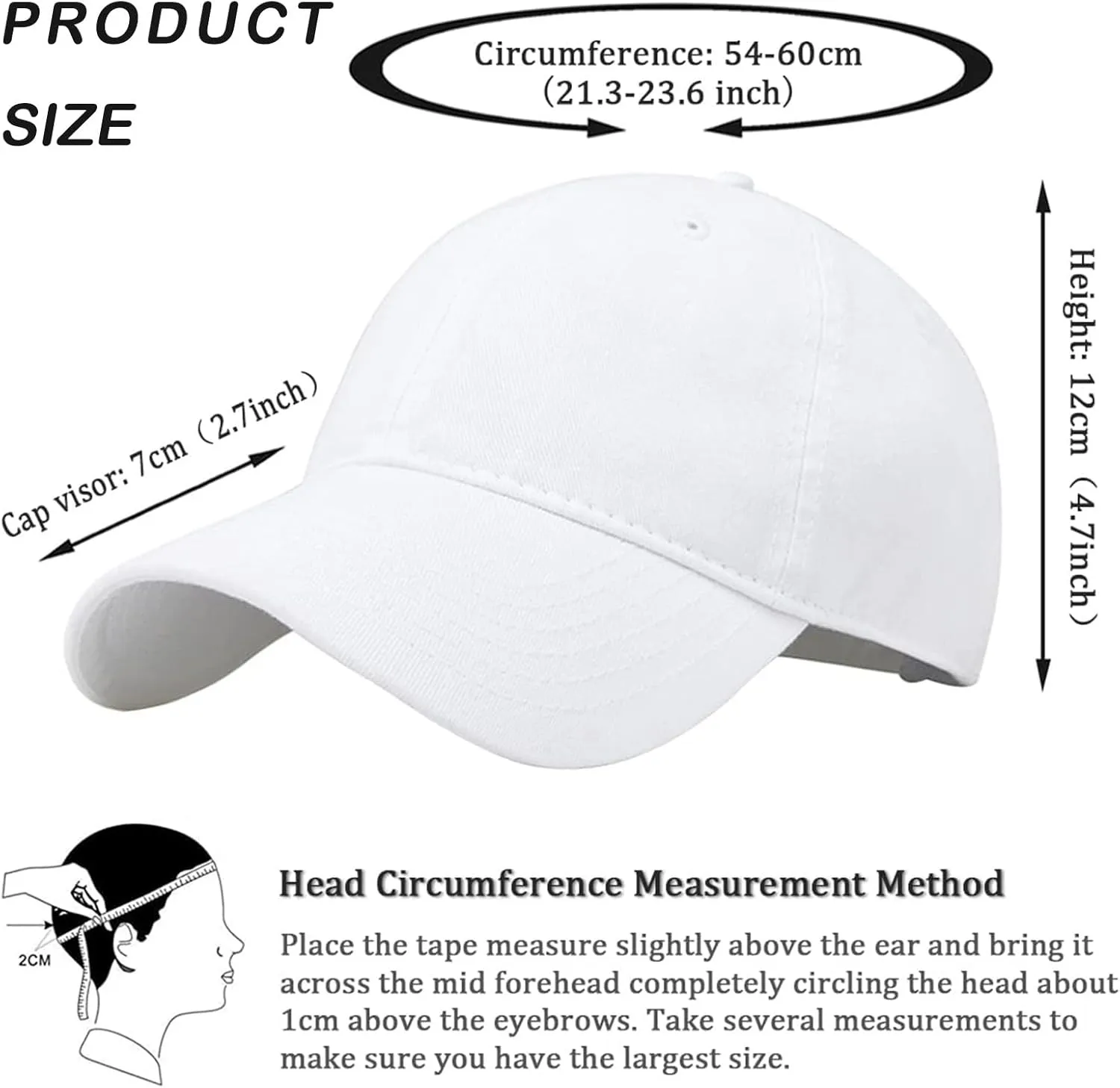 20 Pack Baseball Cap Blank Trucker Hats Bulk Wholesale Hats Adjustable Plain for Men Women