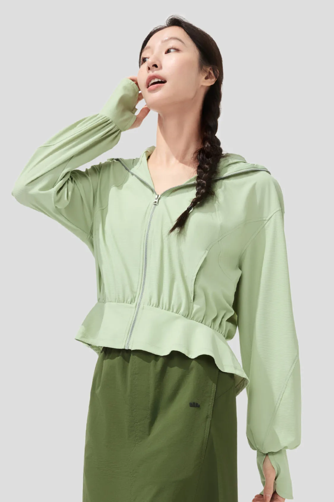 Air - Women's Cooling Breathable Short Sun Jacket UPF50 