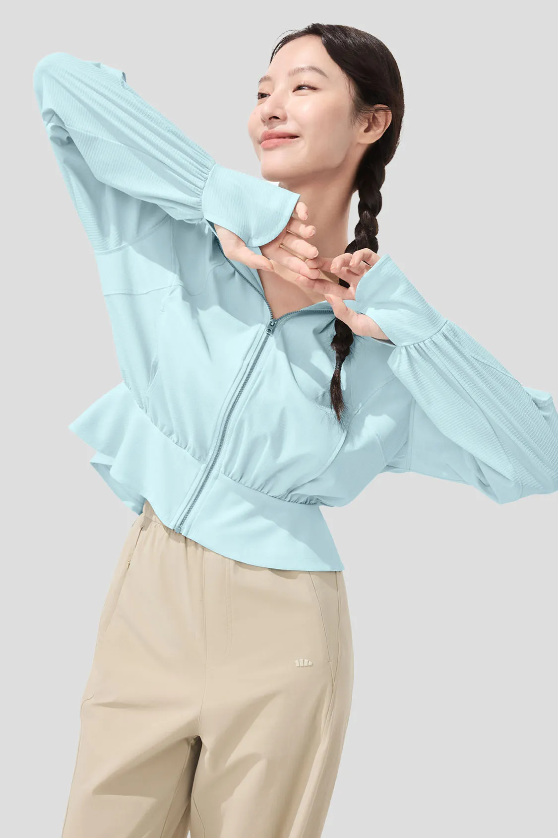 Air - Women's Cooling Breathable Short Sun Jacket UPF50 