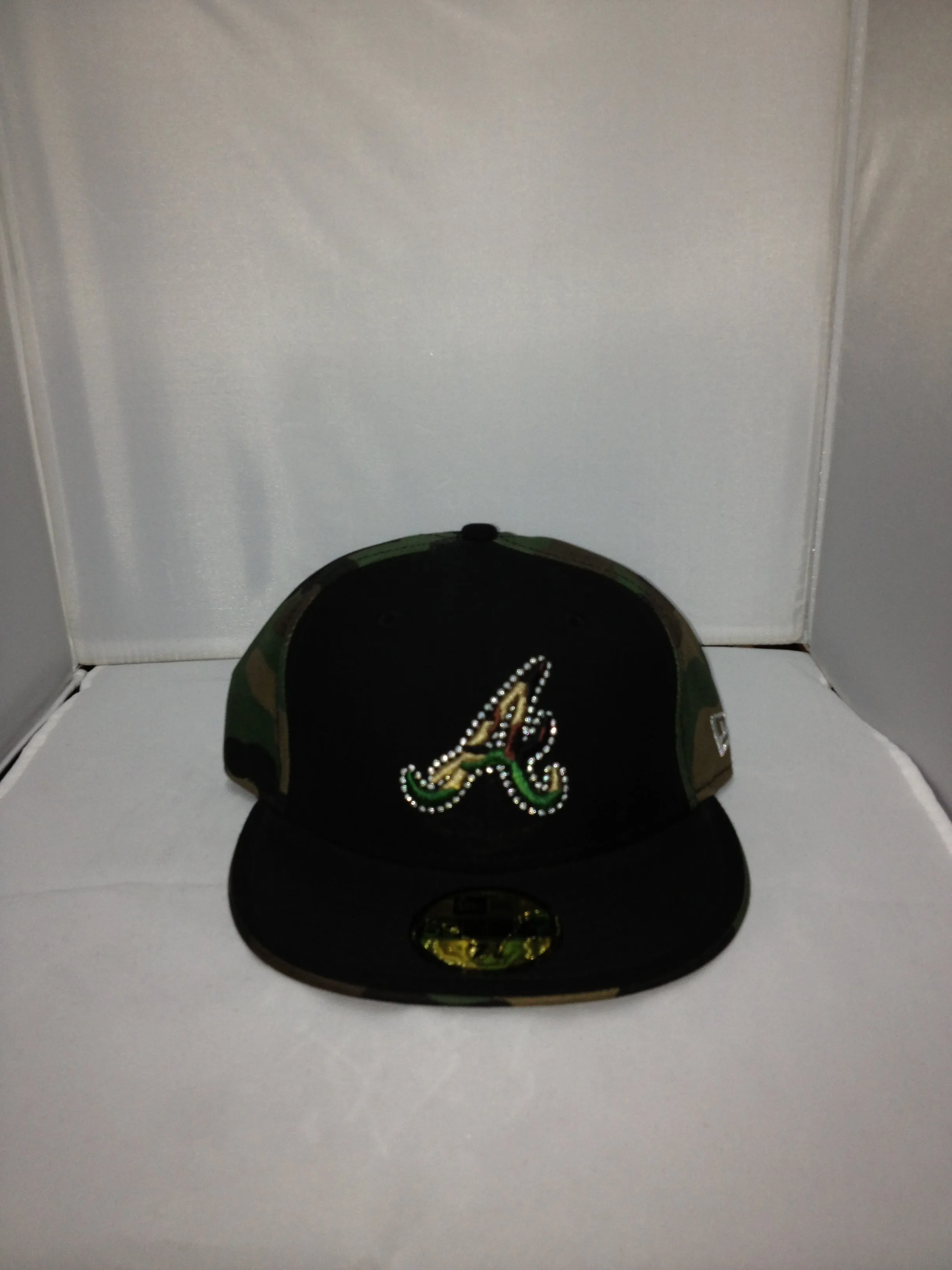 Atlanta Braves New Era Fitted BLACK/GREEN 13
