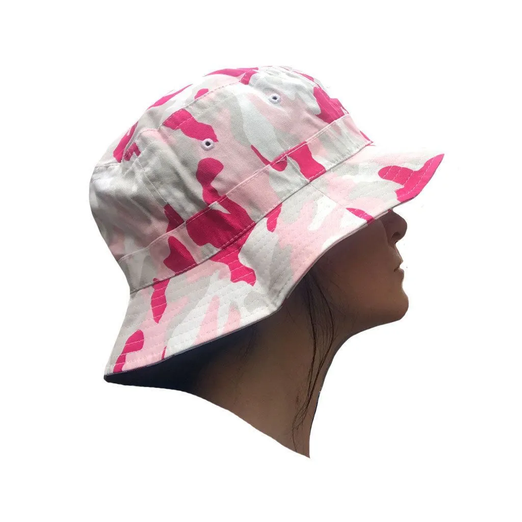 Camouflage Camo Bucket Hats Caps Hunting Gaming Fishing Military Unisex