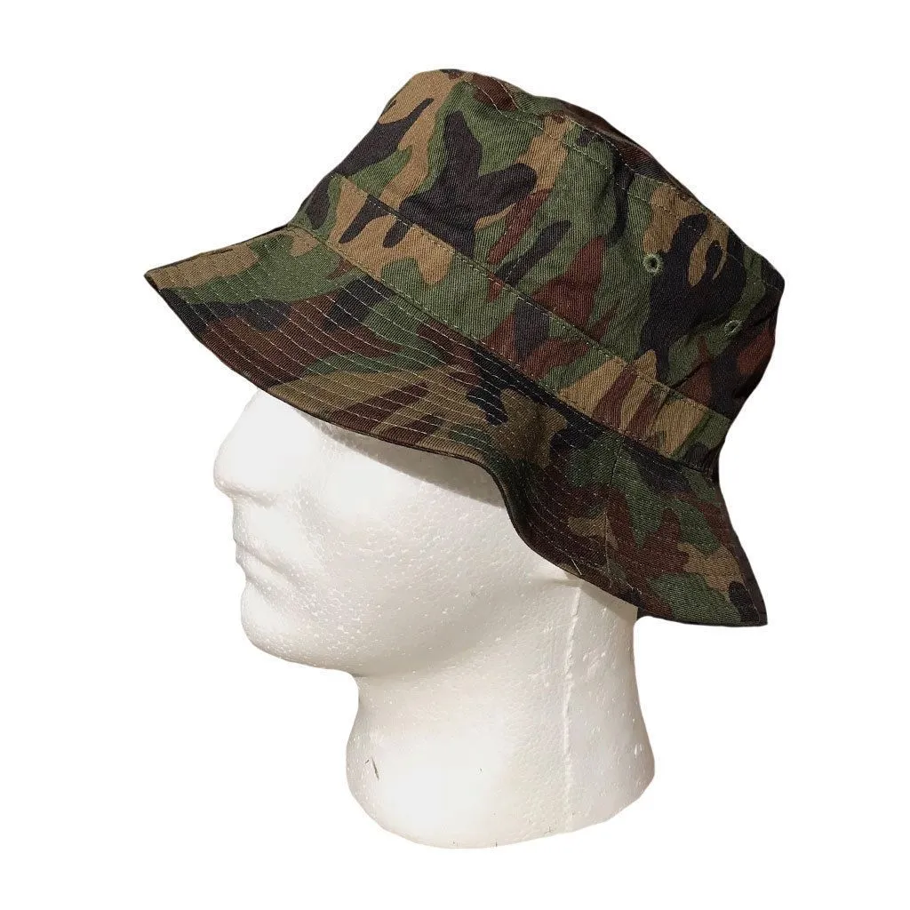 Camouflage Camo Bucket Hats Caps Hunting Gaming Fishing Military Unisex