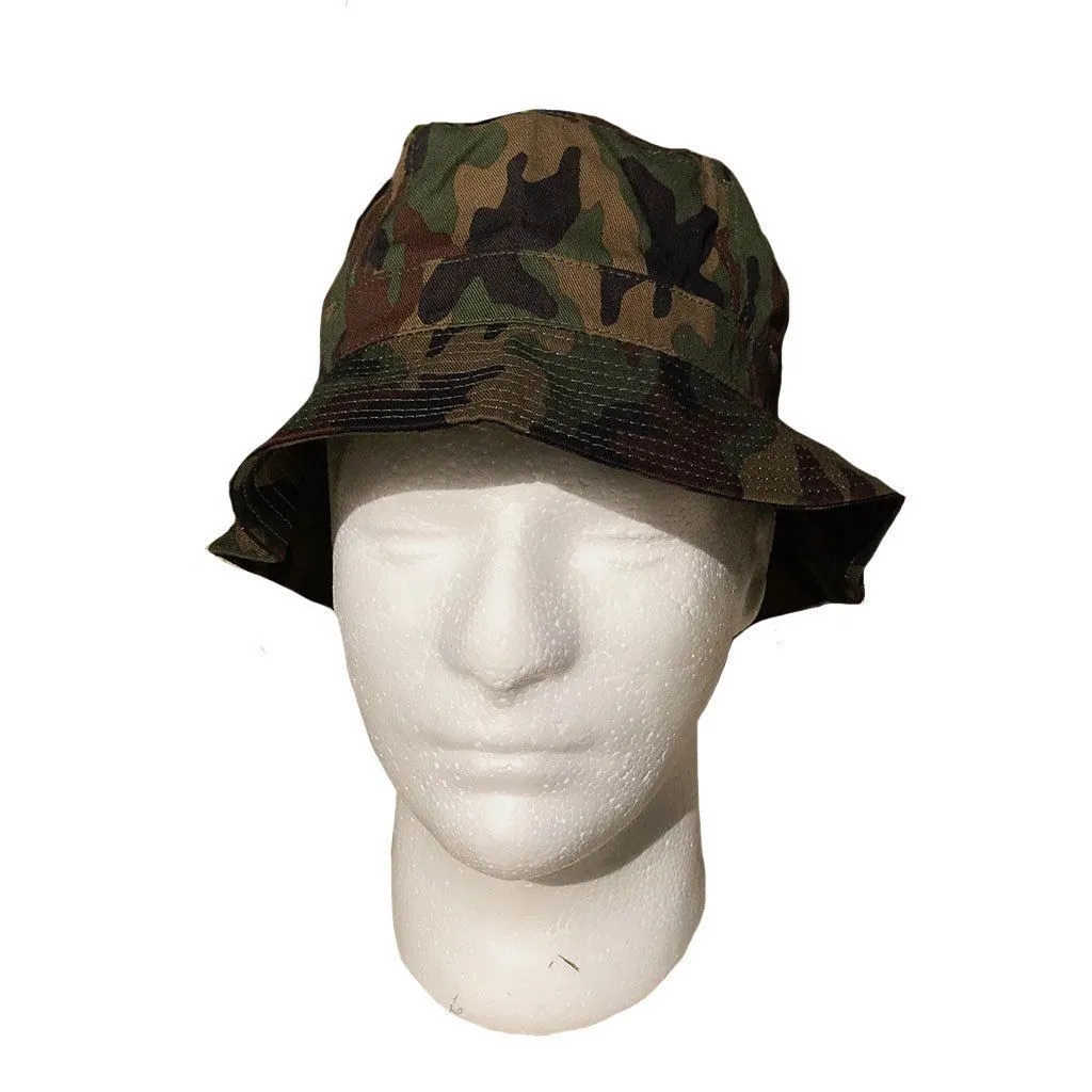 Camouflage Camo Bucket Hats Caps Hunting Gaming Fishing Military Unisex