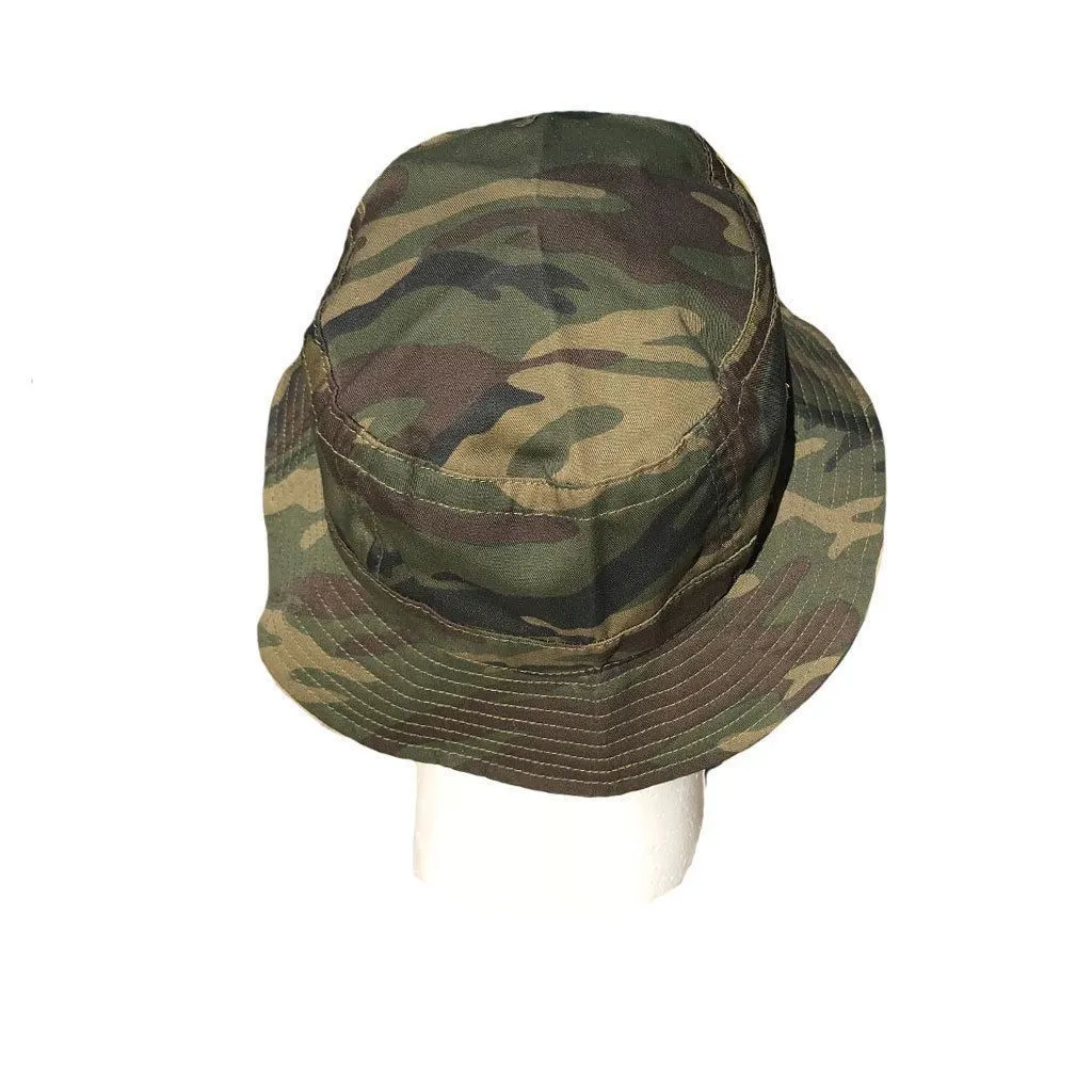Camouflage Camo Bucket Hats Caps Hunting Gaming Fishing Military Unisex