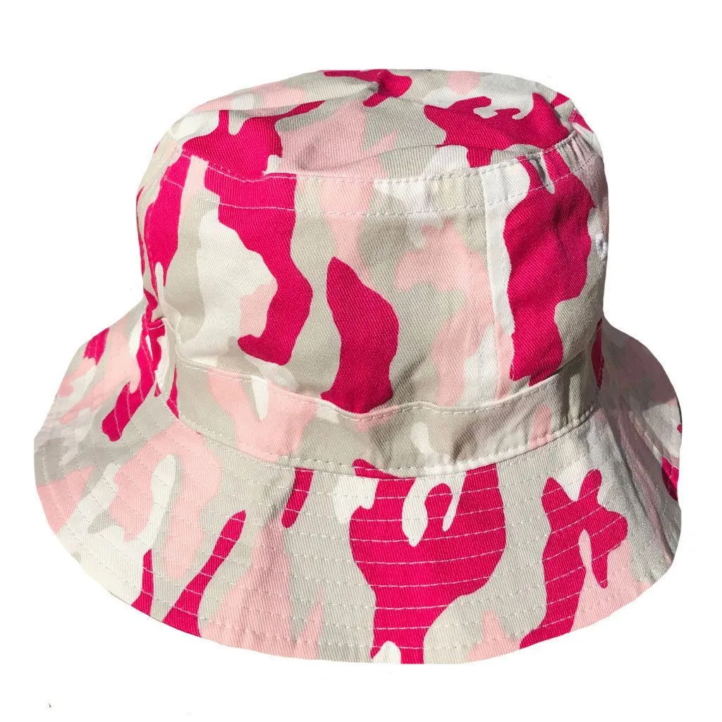 Camouflage Camo Bucket Hats Caps Hunting Gaming Fishing Military Unisex