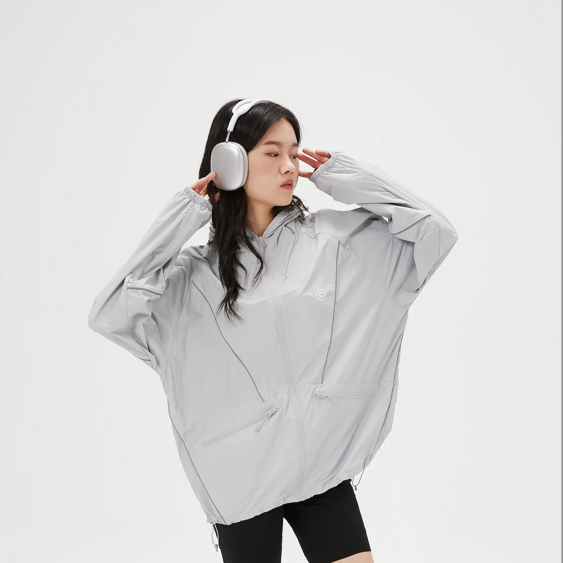 Capelin Crew F02 UPF100 Sun Protection Jacket - Grey