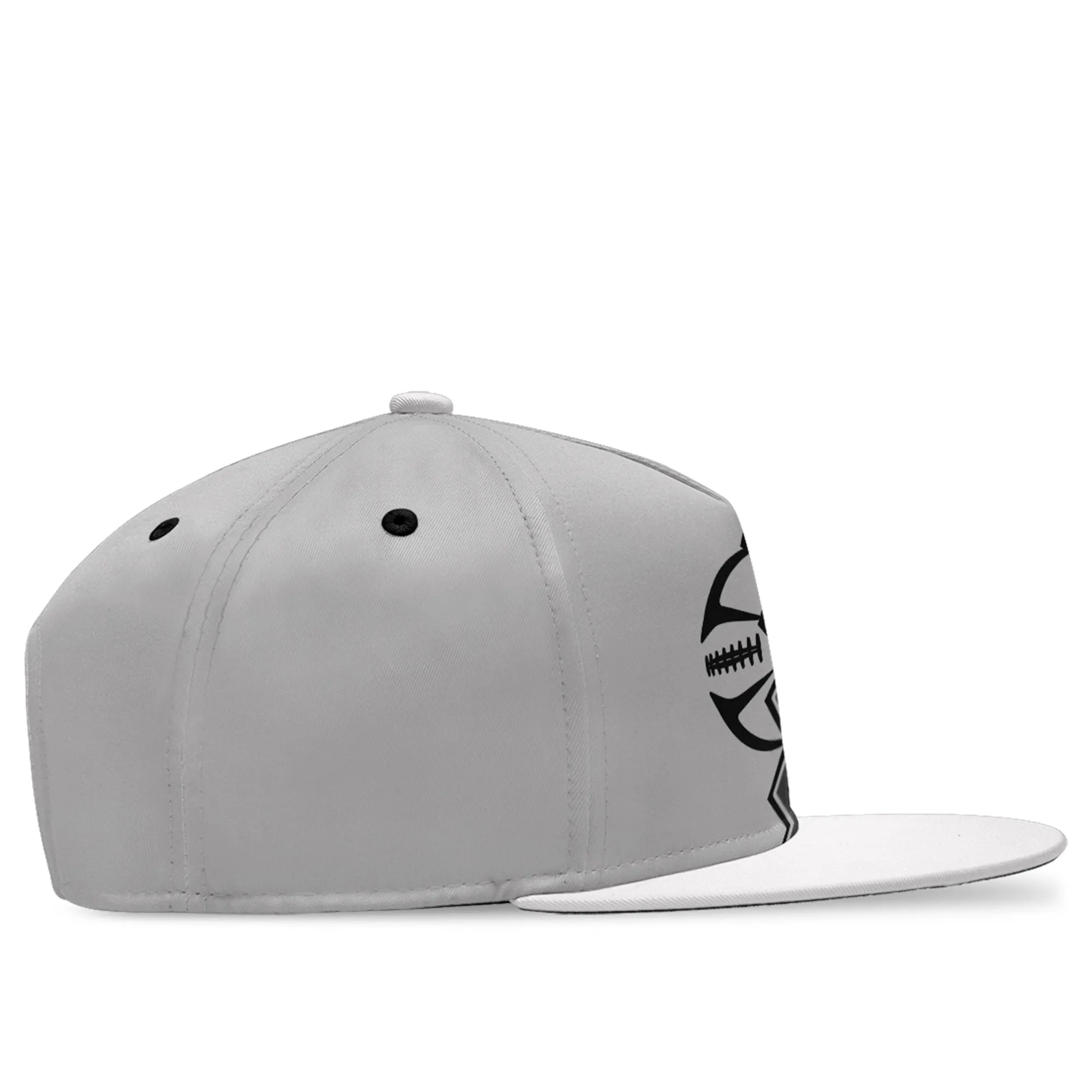 Custom Grey Black Las Vegas Hat Sport Design Cap Stitched Adjustable Personalized PR067B-D028017-26