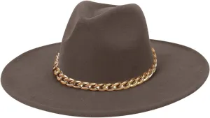 Fashionable Fedora Fedoras Men Wide for Women Dress Hat Women's and Hats Baseball Caps Championship Hat Coffee