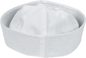 Fun Express DIY White Sailor Hats, Set of 12 - VBS Vacation Bible School Supplies/Decor - Crafts for Kids and Fun Party Activities