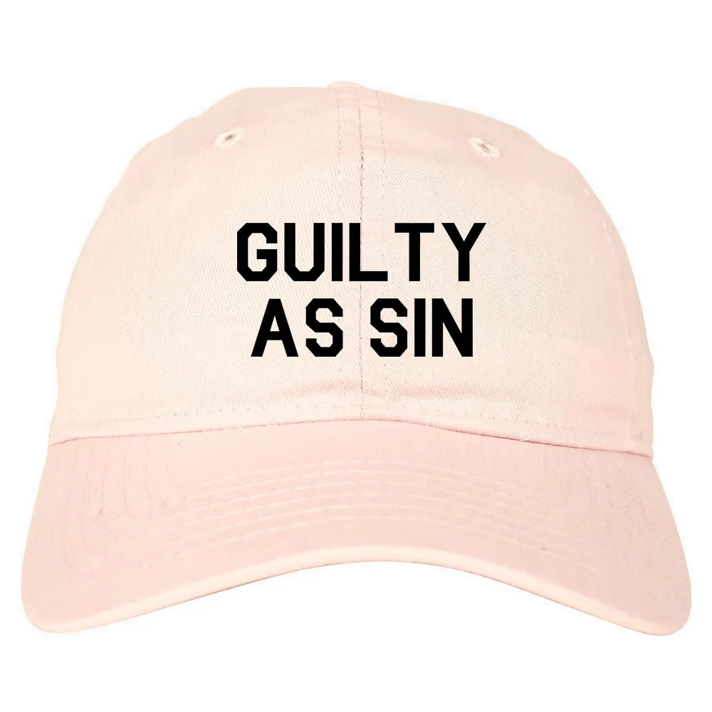 Guilty As Sin Mens Dad Hat