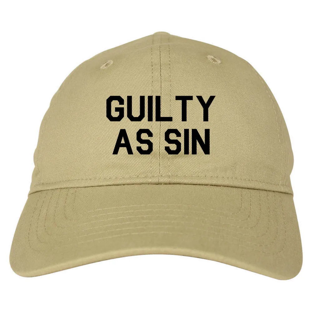 Guilty As Sin Mens Dad Hat