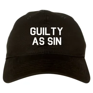 Guilty As Sin Mens Dad Hat