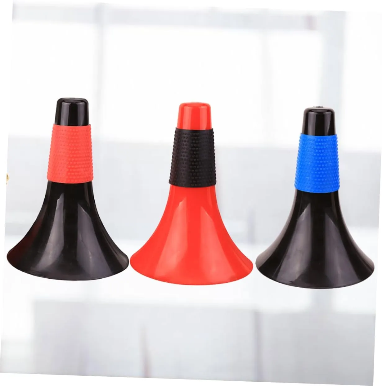 HANABASS 12 Pcs Football Marker Cones Stuffed Animals Bulk Kids Football Saftey Cones Football for Kids Football
