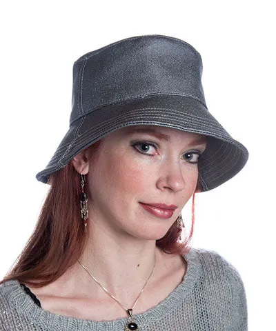 Hollie Rain Hat Style - Water Resistant Vinyl (Shorter Crown Height) - Limited Availability