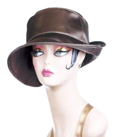 Hollie Rain Hat Style - Water Resistant Vinyl (Shorter Crown Height) - Limited Availability