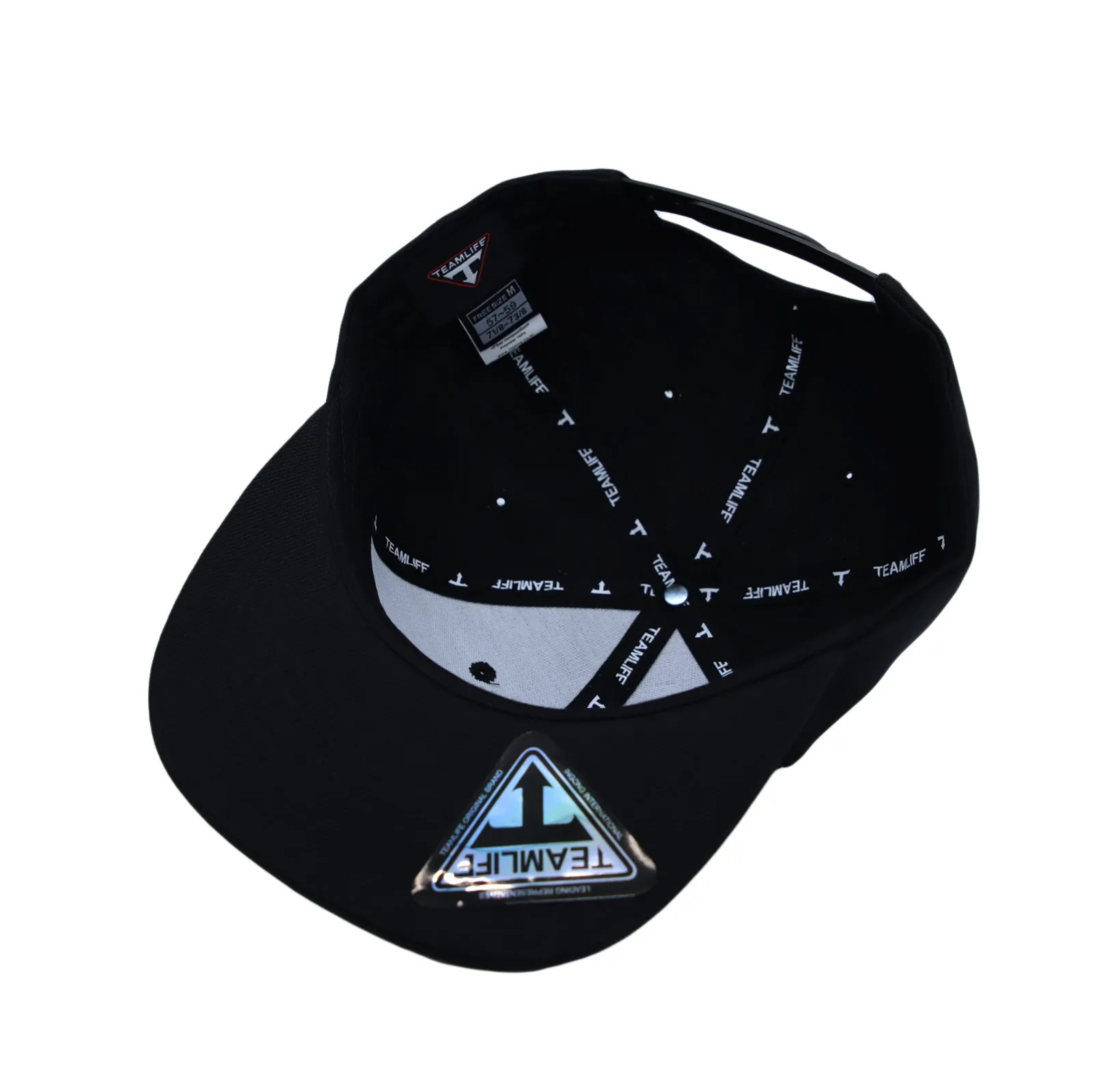 Illuminati Patch Snapback Hat Flat Brim Baseball Cap AL21307