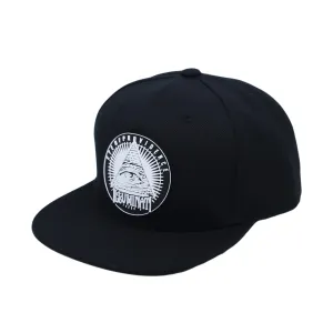 Illuminati Patch Snapback Hat Flat Brim Baseball Cap AL21307