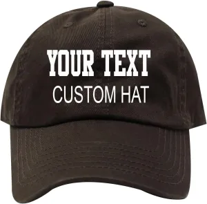 INK STITCH Customized Monogrammed Personalized Cotton Baseball Cap -Various Options