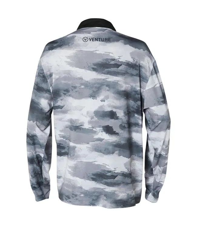 Jetpilot Venture Fishing Tee (2023) - Grey Camo