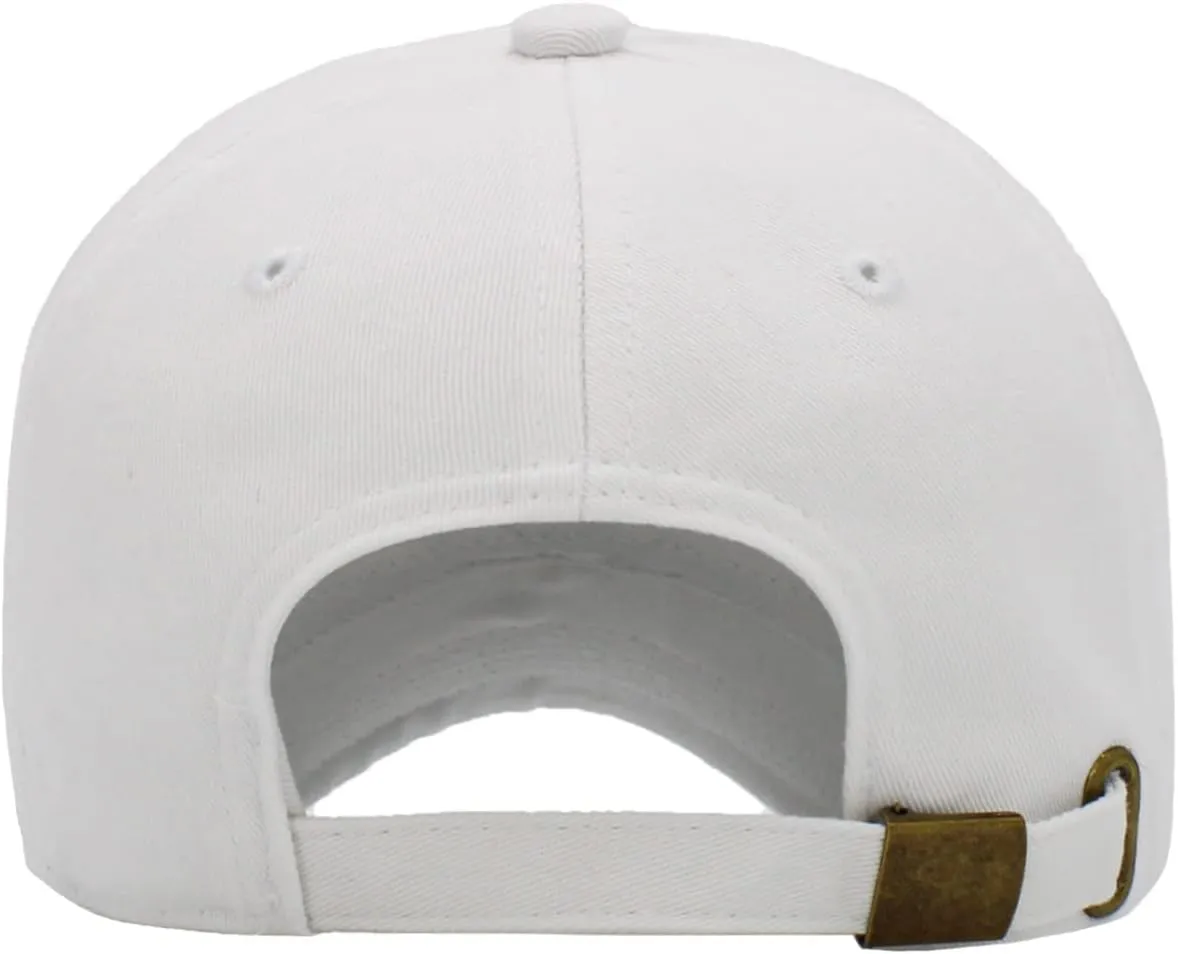 KBETHOS Classic Cotton Adjustable Low Crown Cotton Baseball Cap