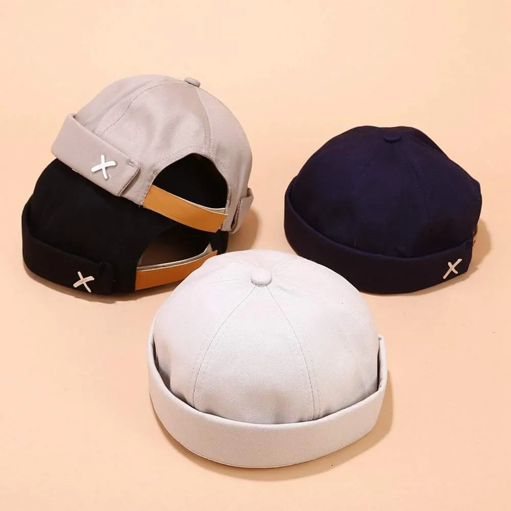 Men Women Cotton Docker Cap