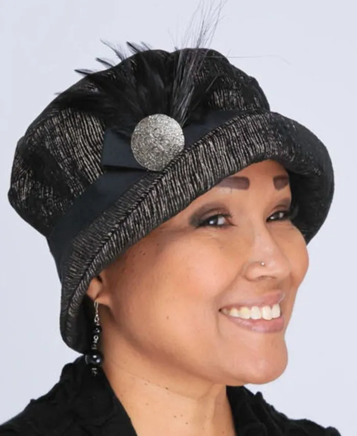 Molly Hat Style - Bongo in Black/Beige Upholstery