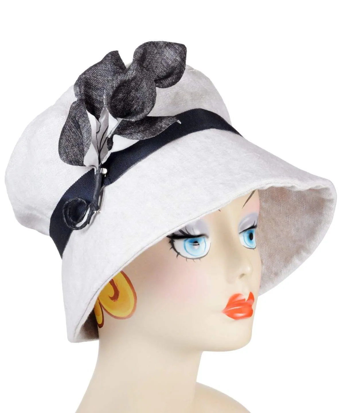 Molly Hat Style - Linen in Bone (SOLD OUT)