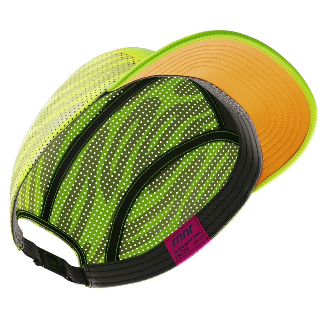 RNNR - Pacer Hat - Drippy Cheetah Green