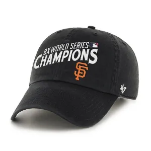 San Francisco Giants 47 Brand 8 Times World Series Champions Adjustable Hat Cap