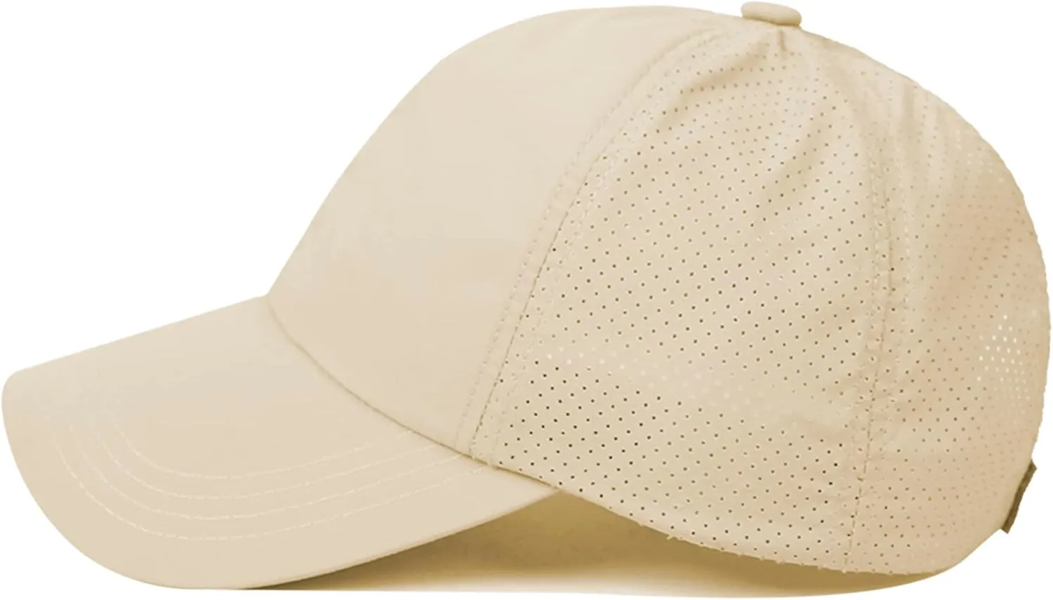 UTTPLL Womens Ponytail Baseball Cap Adjustable Ponycap Trucker Hats Summer Mesh Outdoor Sports Criss Cross Caps Dad Hat
