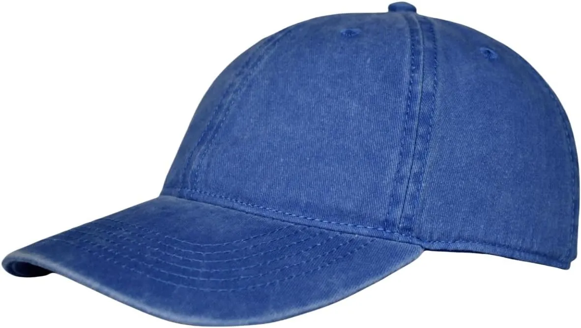 Vintage Washed Cotton Plain Baseball Caps Adjustable Unstructured Soft Blank Casual Dad Ball Hats for Men Women