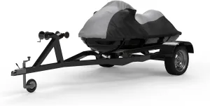 Weatherproof Max Jet Ski Cover Compatible with Yamaha Wave Runner FX SVHO 2022-2023  All Weather  Protects from Rain, Sun, UV & More  Includes Trailer Straps & Storage Bag