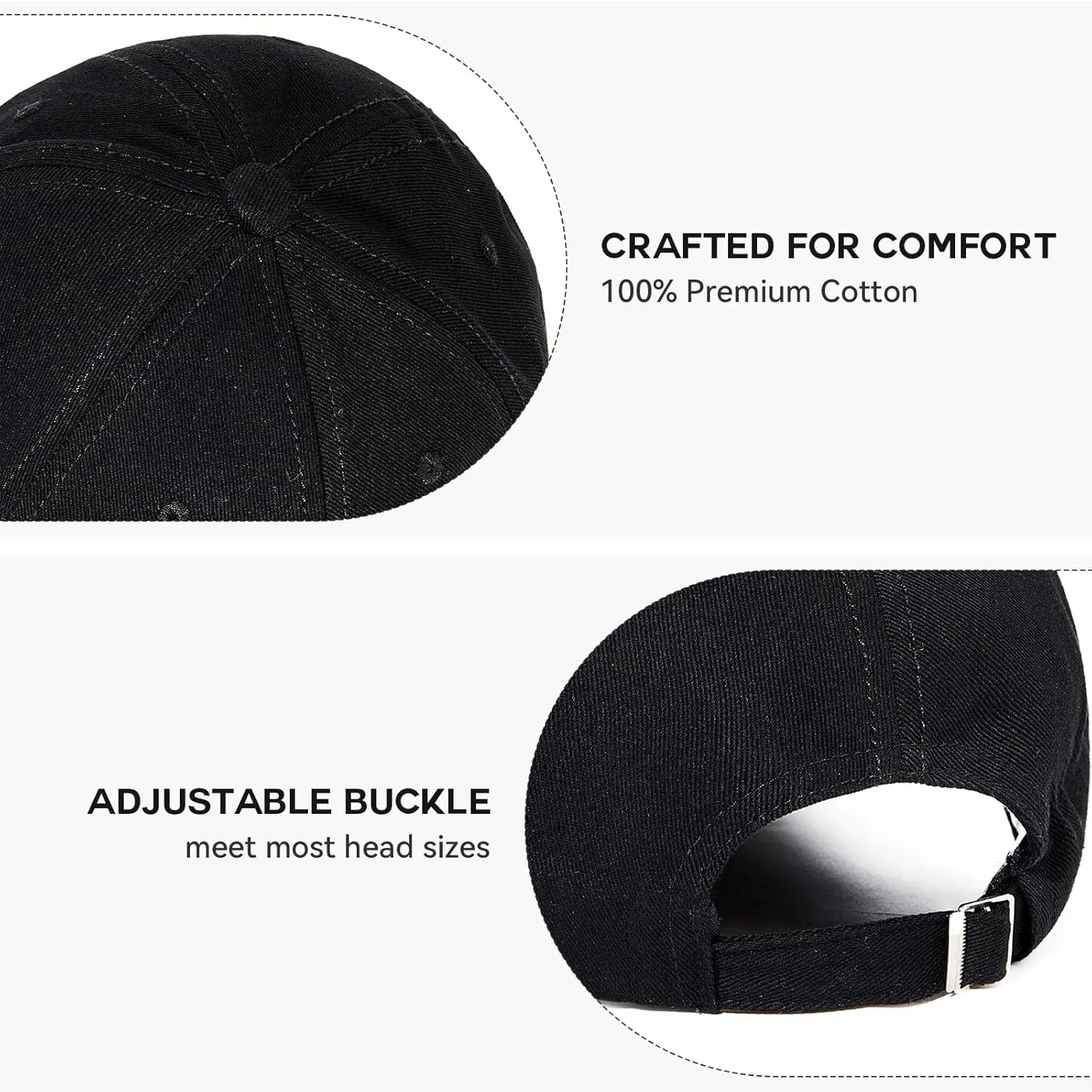 Womens Baseball Caps Unisex Cute Baseball Hats Trendy Adjustable Ball Hats for Workout Golf Running