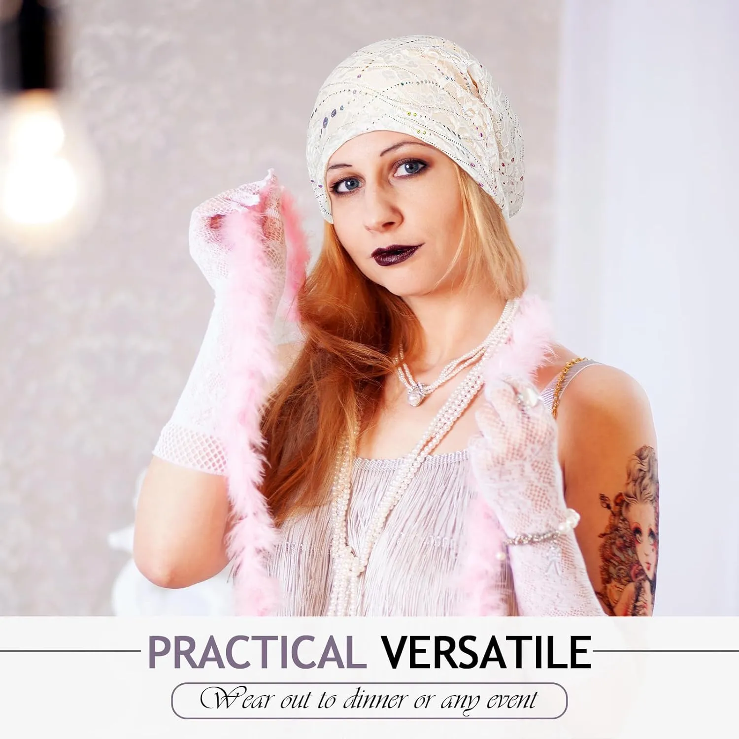 XURIGOX Cotton Slouchy Beanie Hats Women Chemo Sleeping Headwear Workout Cap